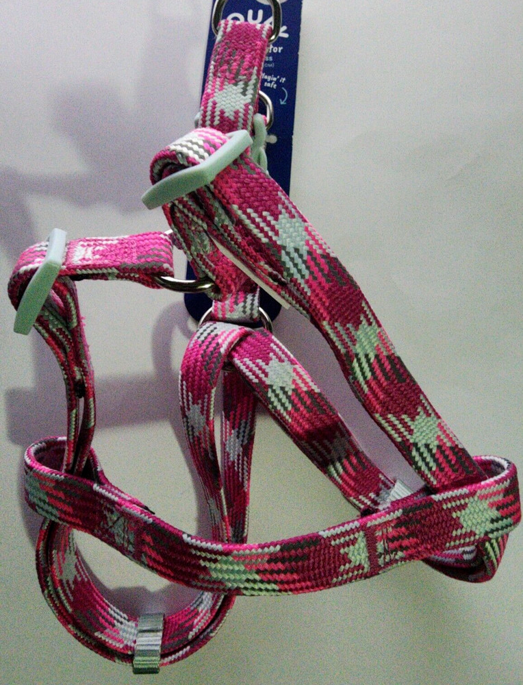 YOULY Pink Reflective Dog Harness, Extra Small / Small