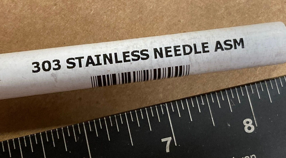 DEVILBISS AGX-402-E 303 Stainless Needle Assembly - New NIB