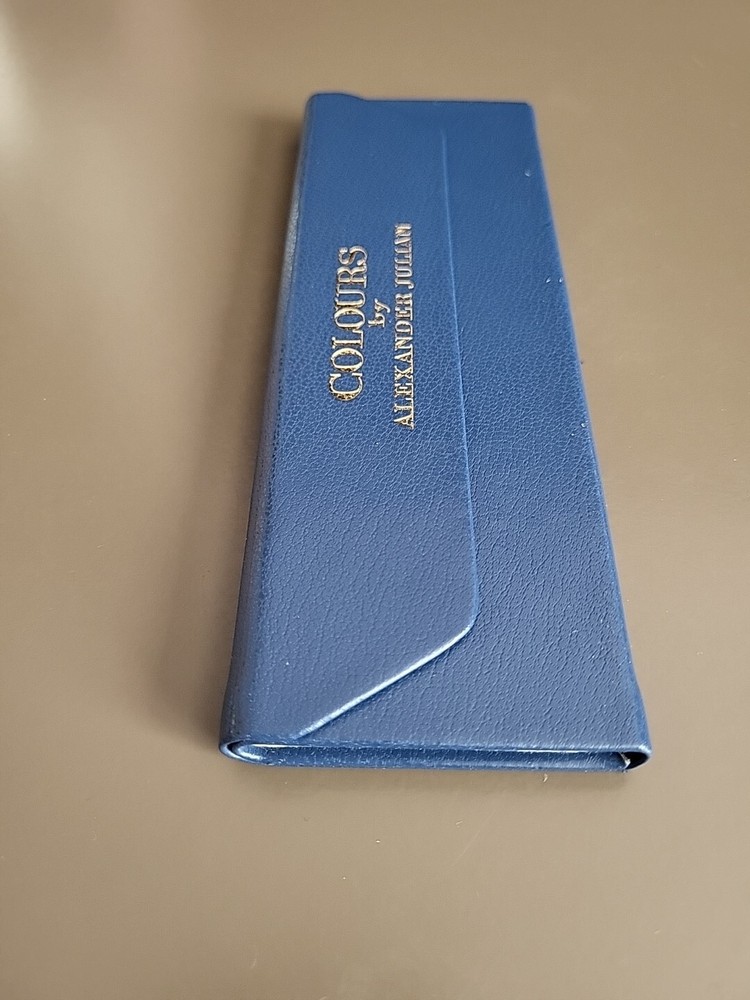 Alexander Julian case glasses Blue Foldable