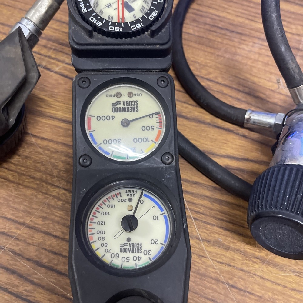 Sherwood Regulator Set for Scuba Diving (Untested)