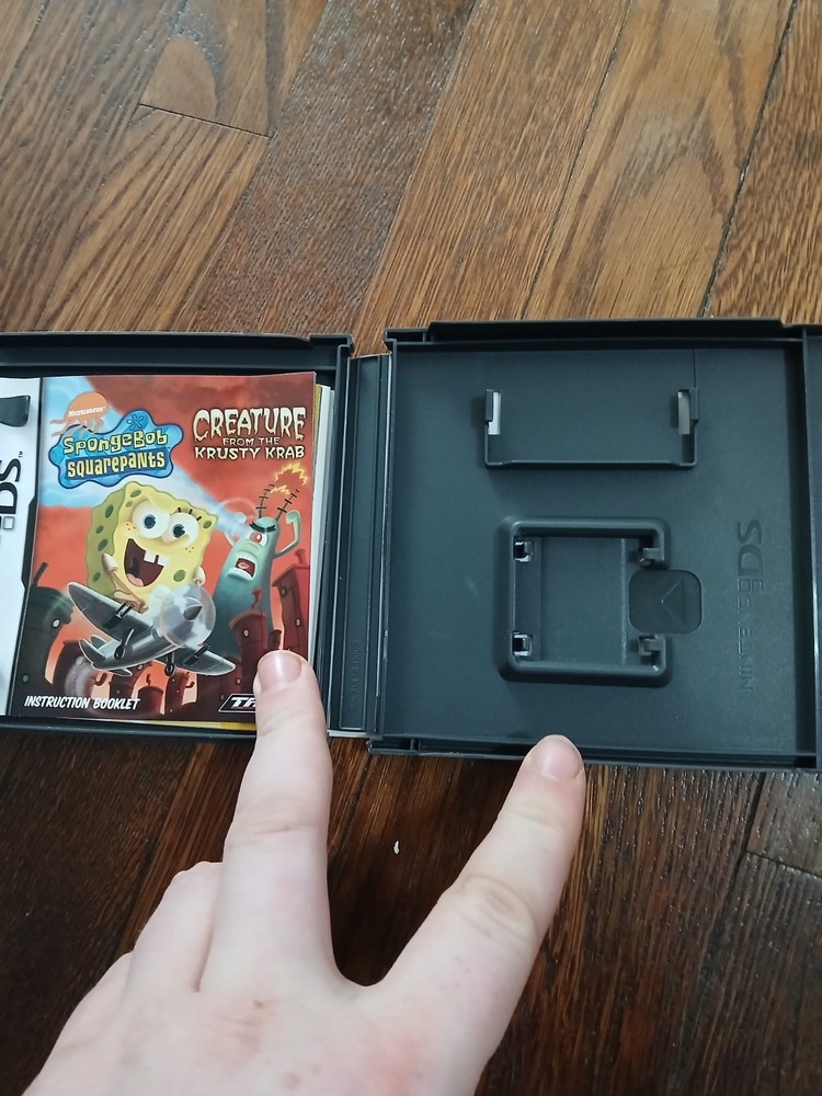 Spongebob Creature from the Krusty Krab - Nintendo DS Case Only
