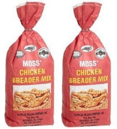 North Carolina Moss Chicken Breader 2 Bag Pack