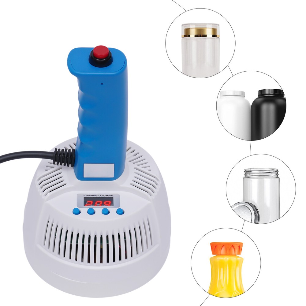 Induction Sealer Electromagnetic Heating Plastic Bottle Sealing Machine Handheld
