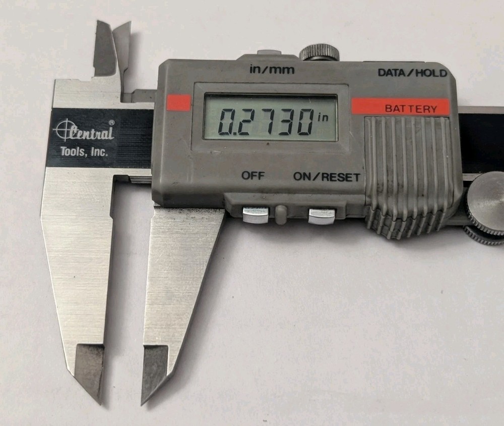 Central Tools Digital Caliper Tested Works Great