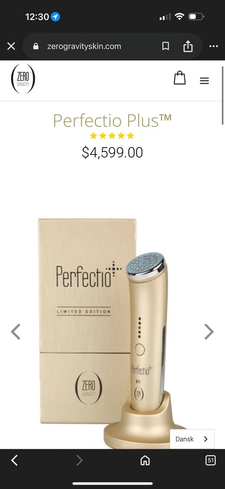 Perfecctio Zero Gravity Therapeutic Beauty Device