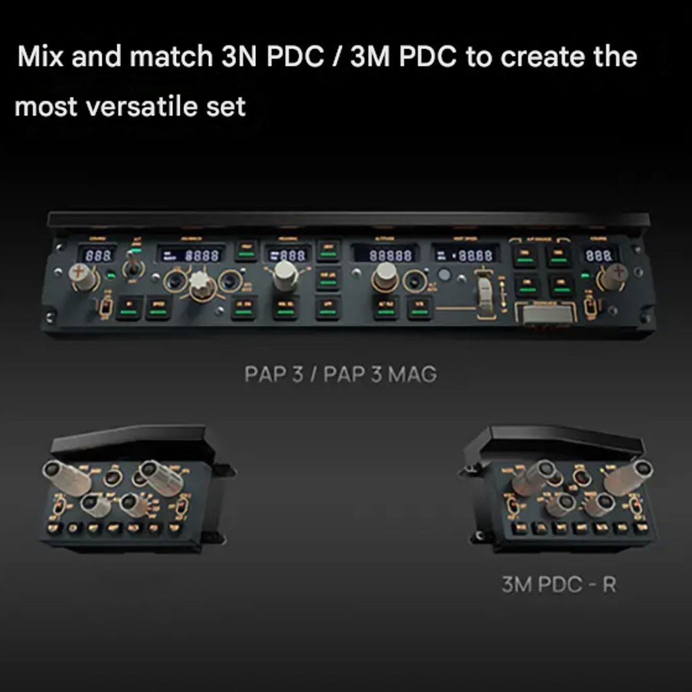 WINWING PDC 3M Flight Control Panel for X-Plane MSFS Flight SimulatormhzDCA