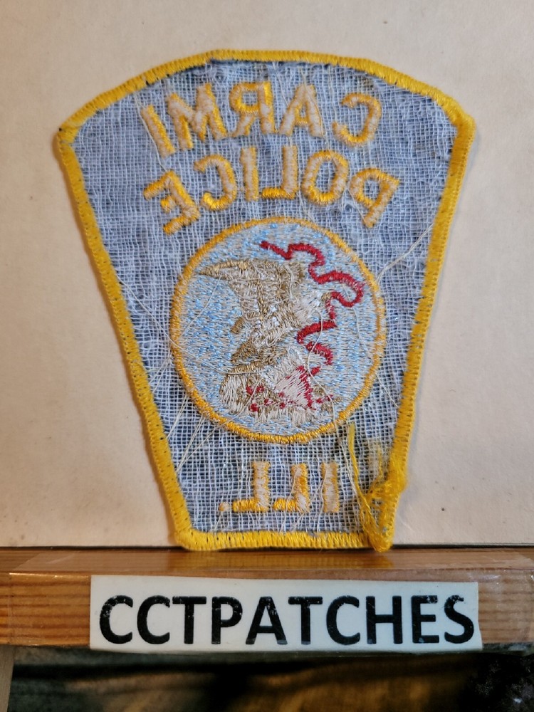 CARMI, ILLINOIS POLICE SHOULDER PATCH IL