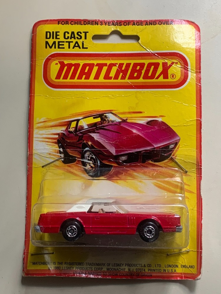 1979 matchbox Superfast lincoln continental NOS