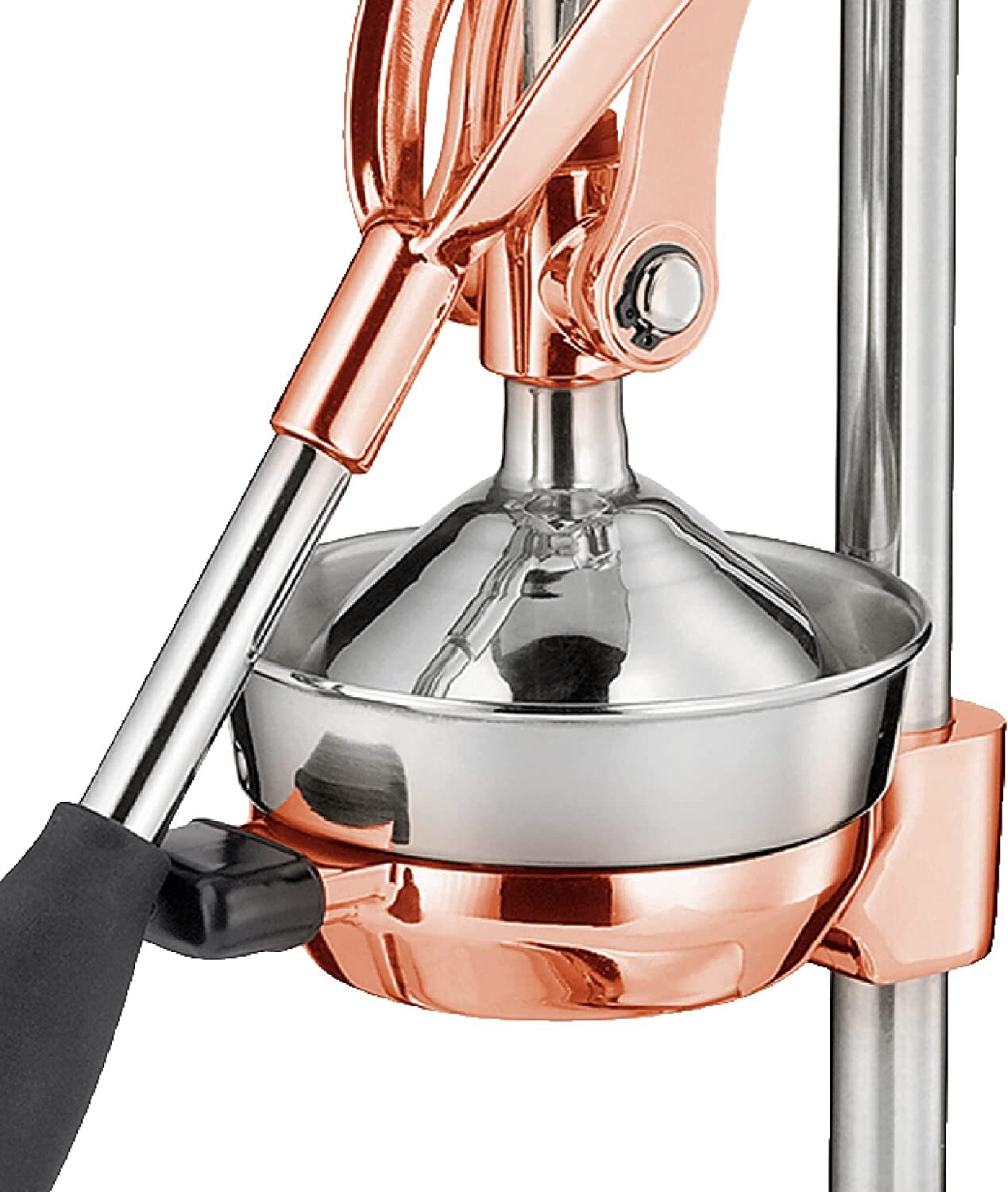 Cilio Commercial Grade Citrus Press Juicer, Copper