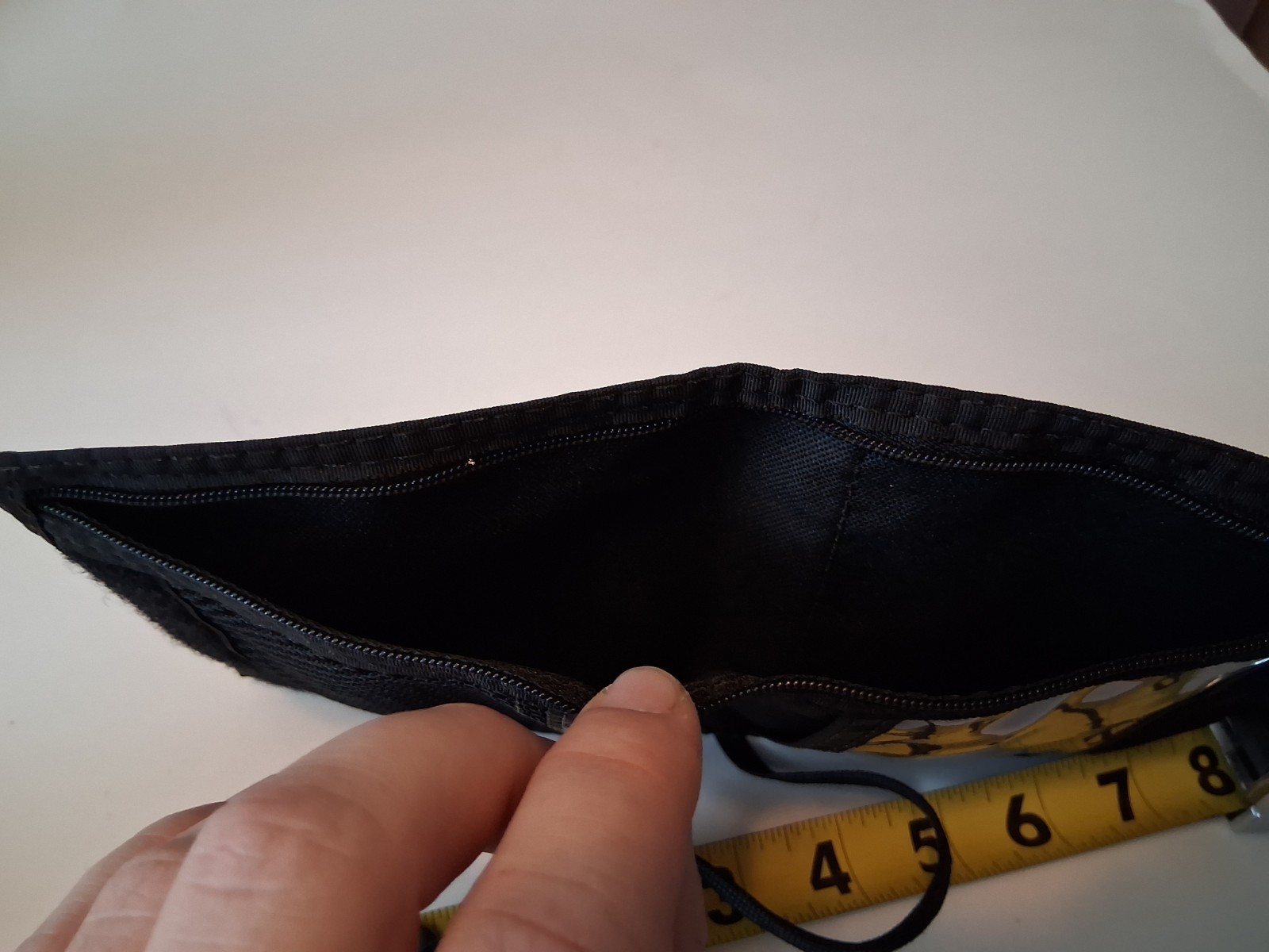 Mickey Mouse Clear Case Wallet/Purse Disney Parks Good Condition.