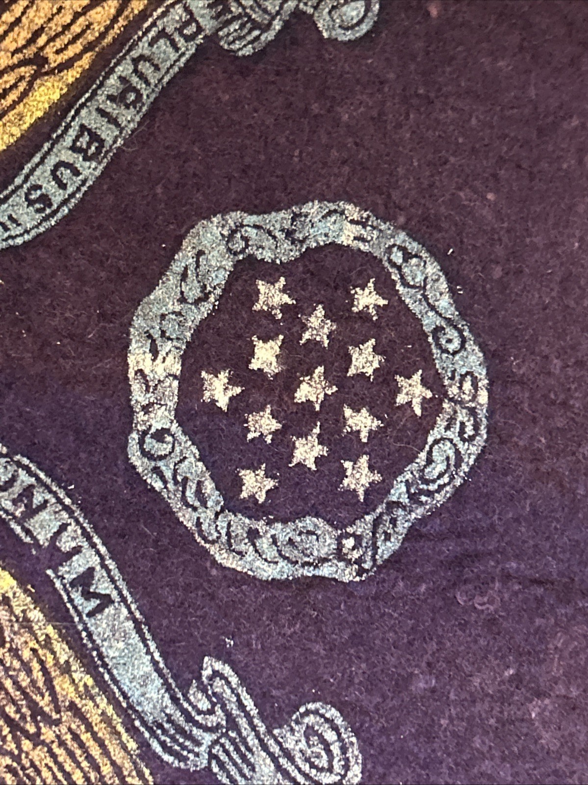 Vintage National Guard State Camp 1939 Pennant WWII Preparation