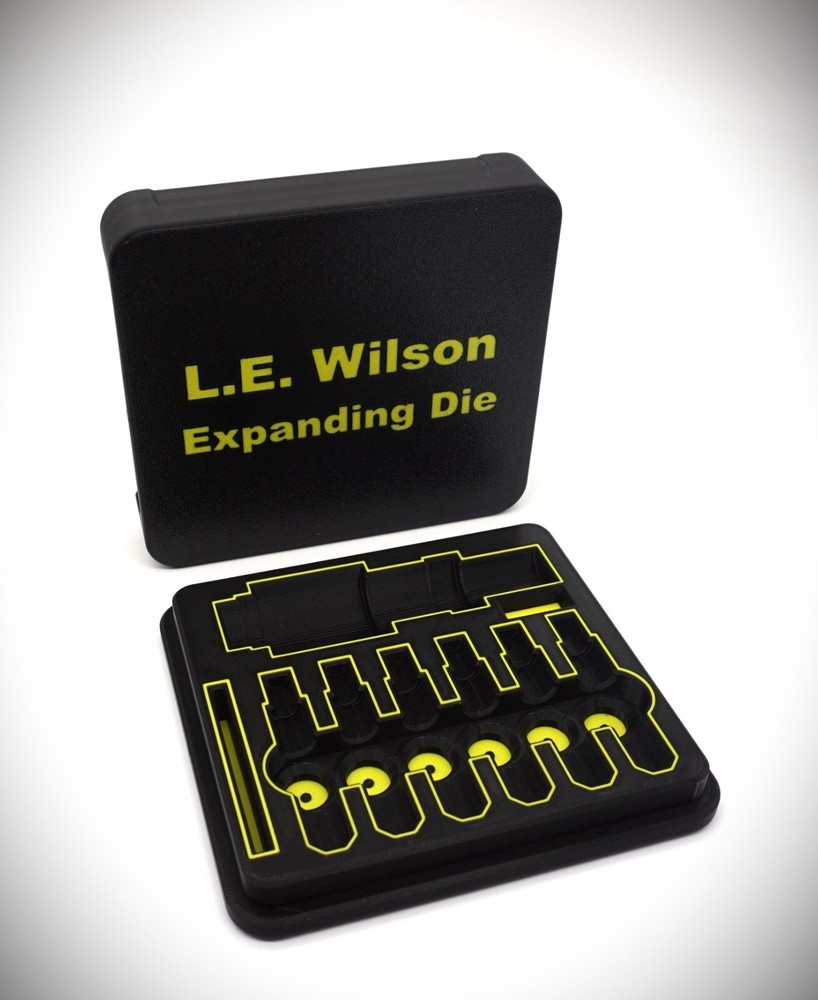 L.E. Wilson Expanding Mandrel Die Storage Case.