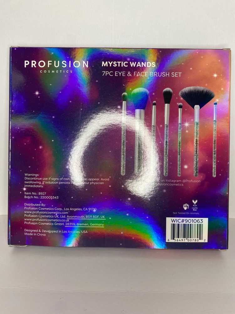Makeup brush set, mystic wands