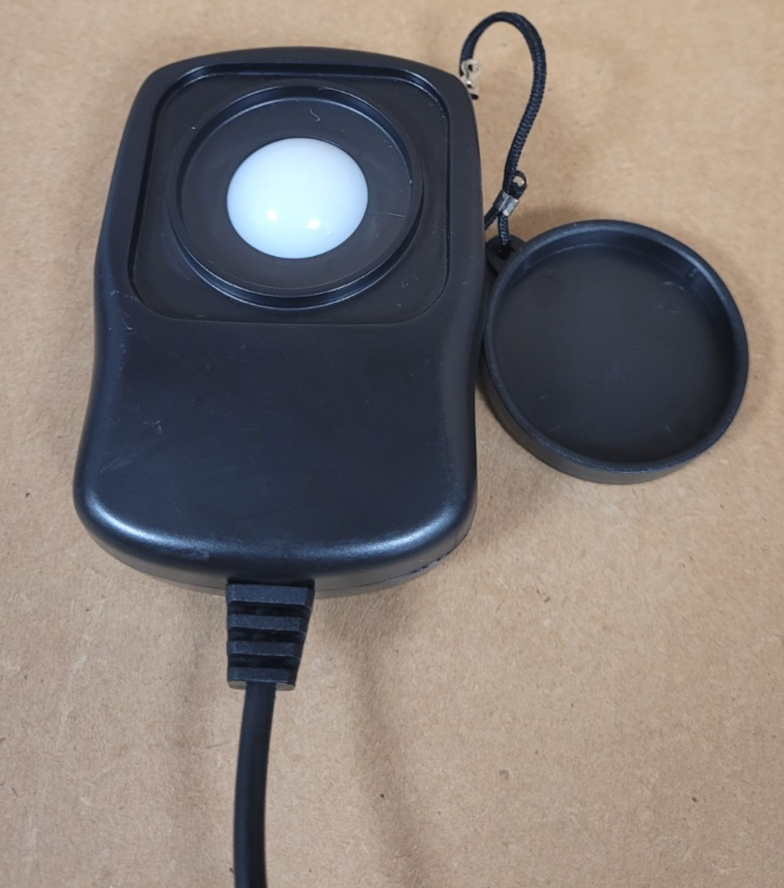 Ideal 61-686 Light Meter Probe (MISSING BATTERY COVER)