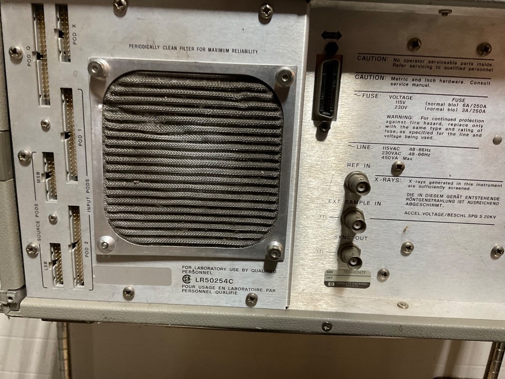 Agilent Hewlett Packard HP 3563A Control System Analyzer