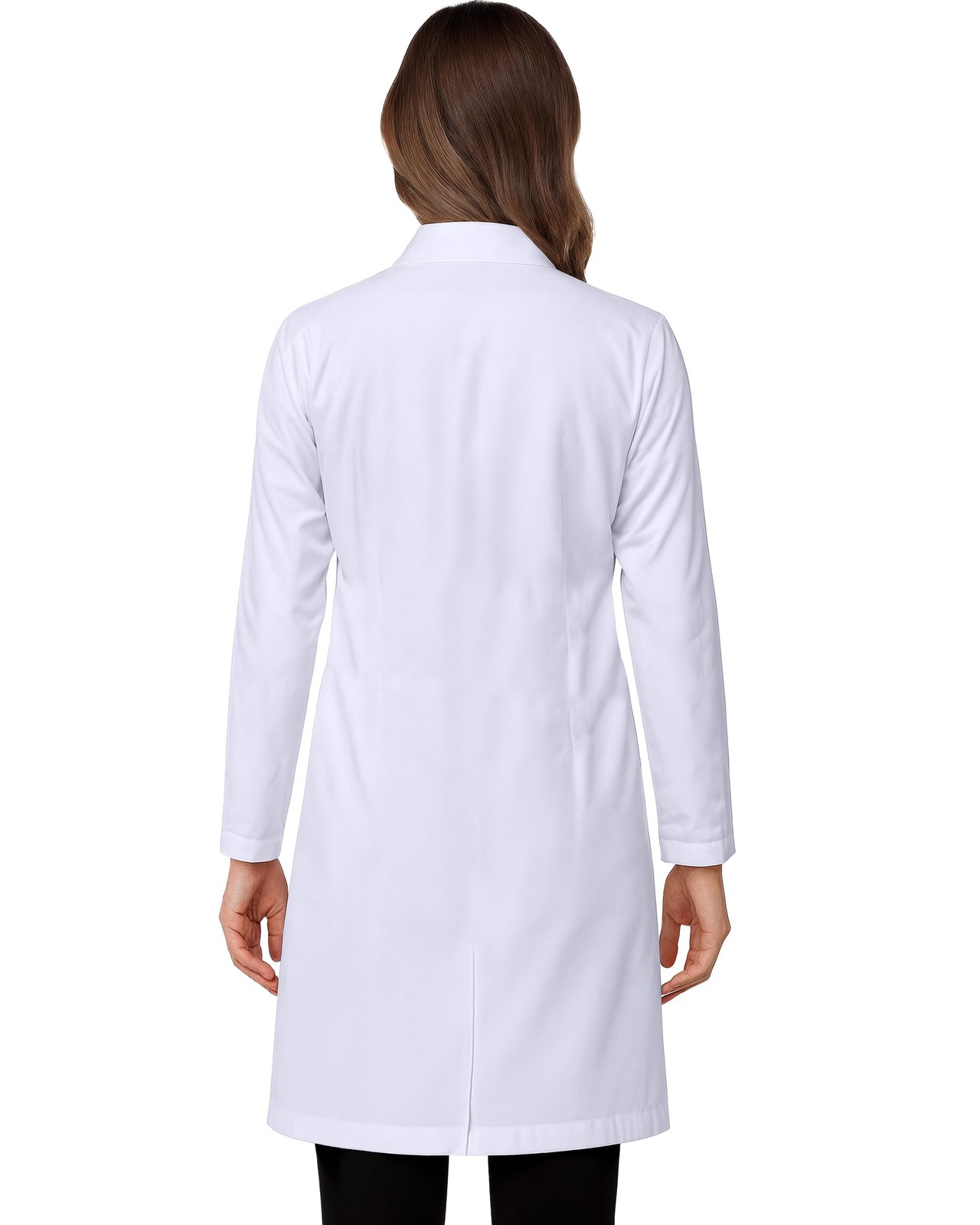 NY Threads Professional White Lab Coat for Women, Small (Pack of 1),