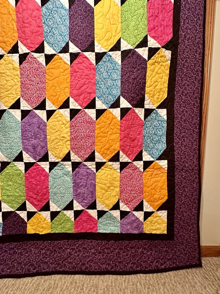 Handmade Patchwork Cotton Quilt