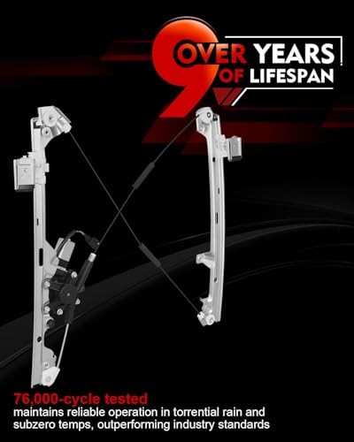 Power Window Regulator with Motor for:-Chevy Front Right Passenger Side