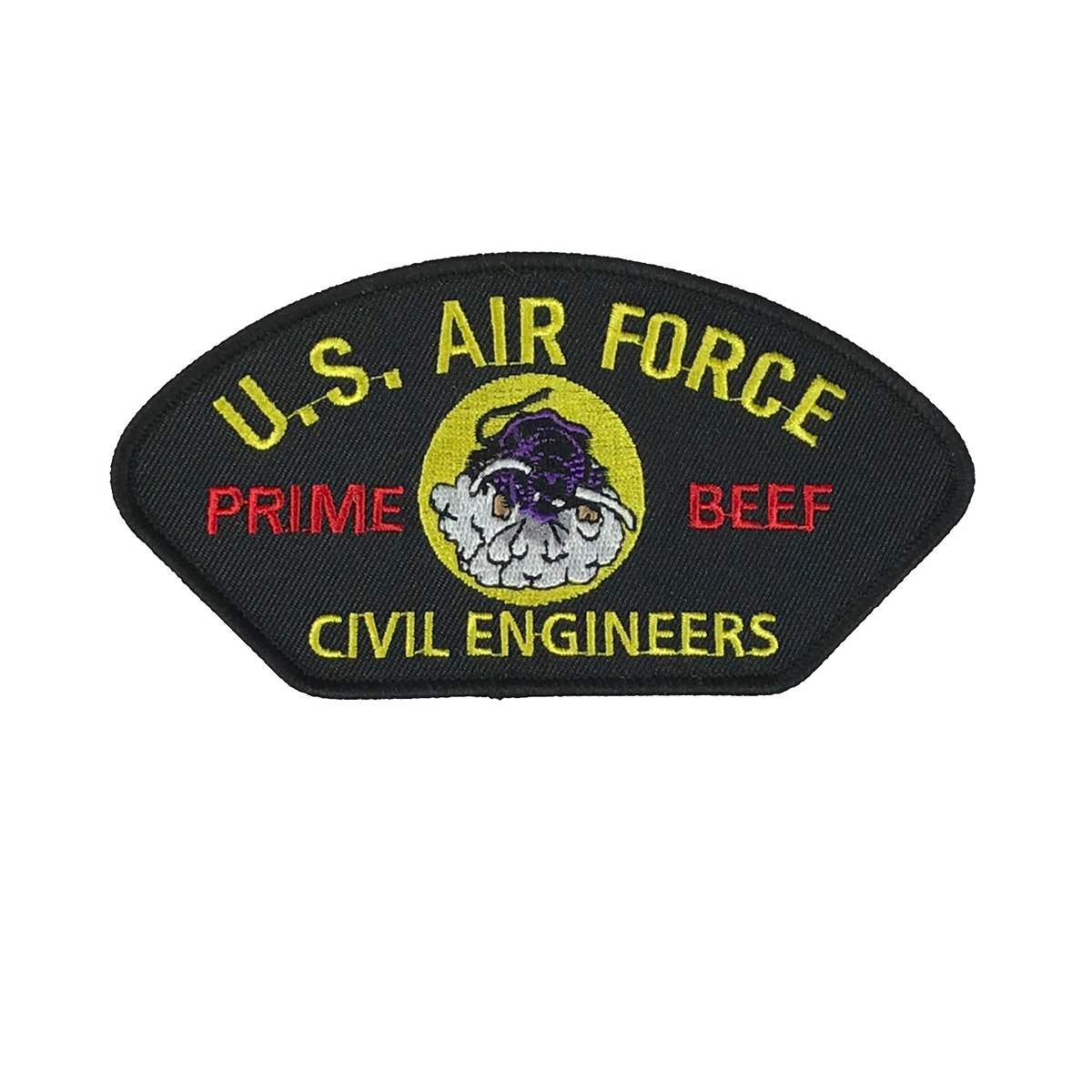 US AIR FORCE PRIME BEEF CIVIL ENGINEERS PATCH - COLOR - Veteran Owned Business