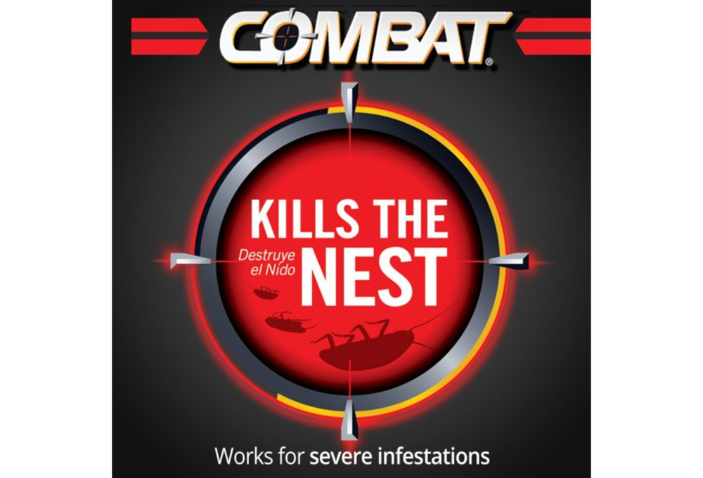 Combat Roach Killing Bait Stations Small Large Roaches 12 Count"