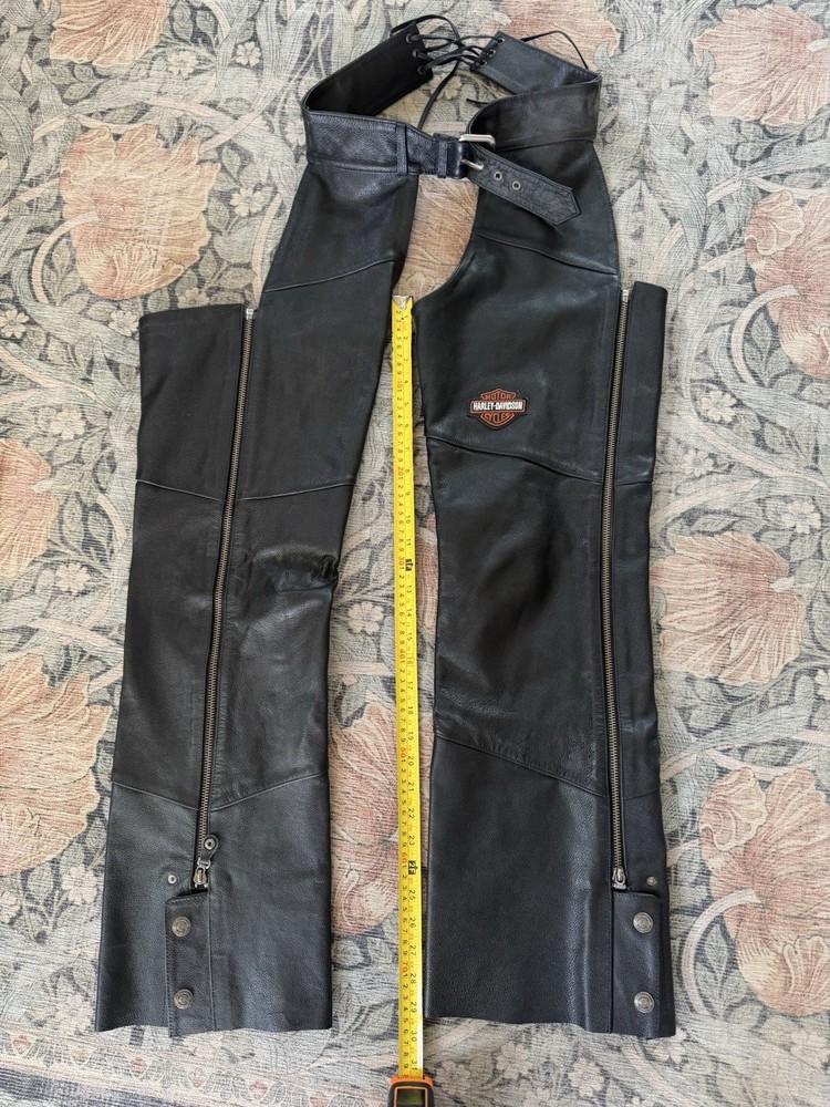 Harley Davidson Leather Motorcycle Chaps