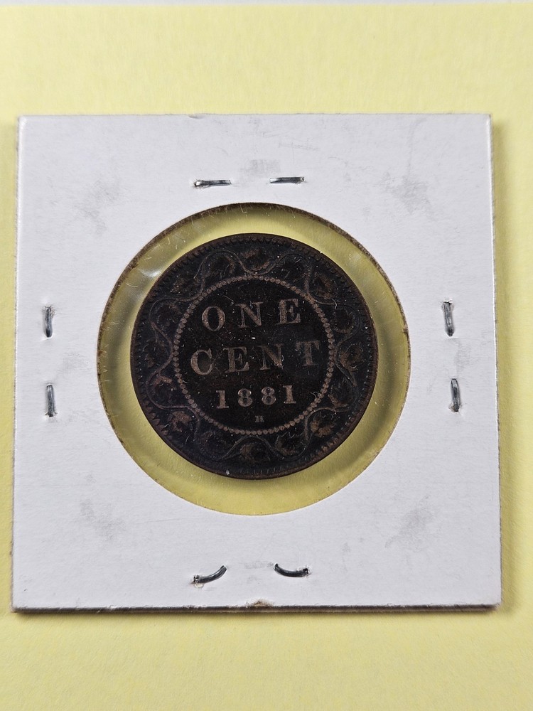 COIN - CANADA - 1 CENT 1881 H