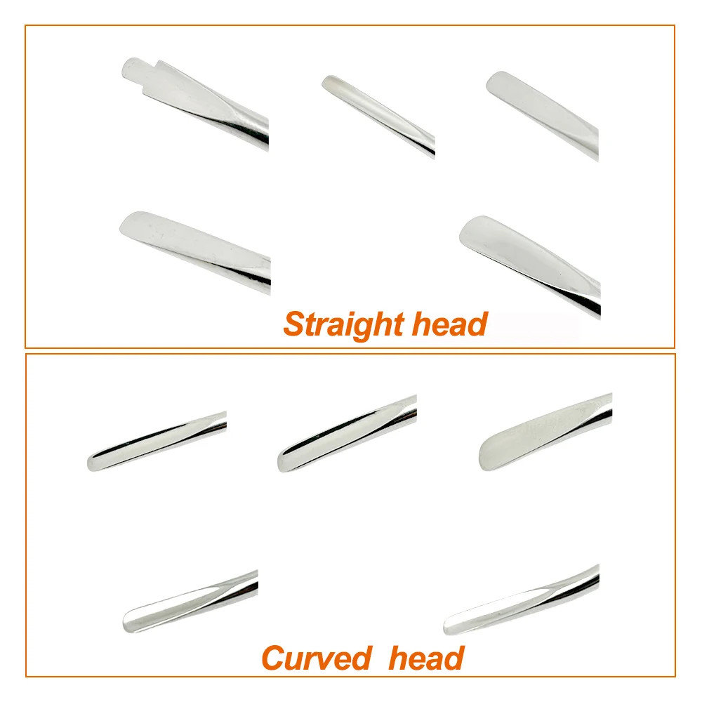 10Pcs/set Dental Luxating Lift Curved Root Elevator Kit Dentistry Tools