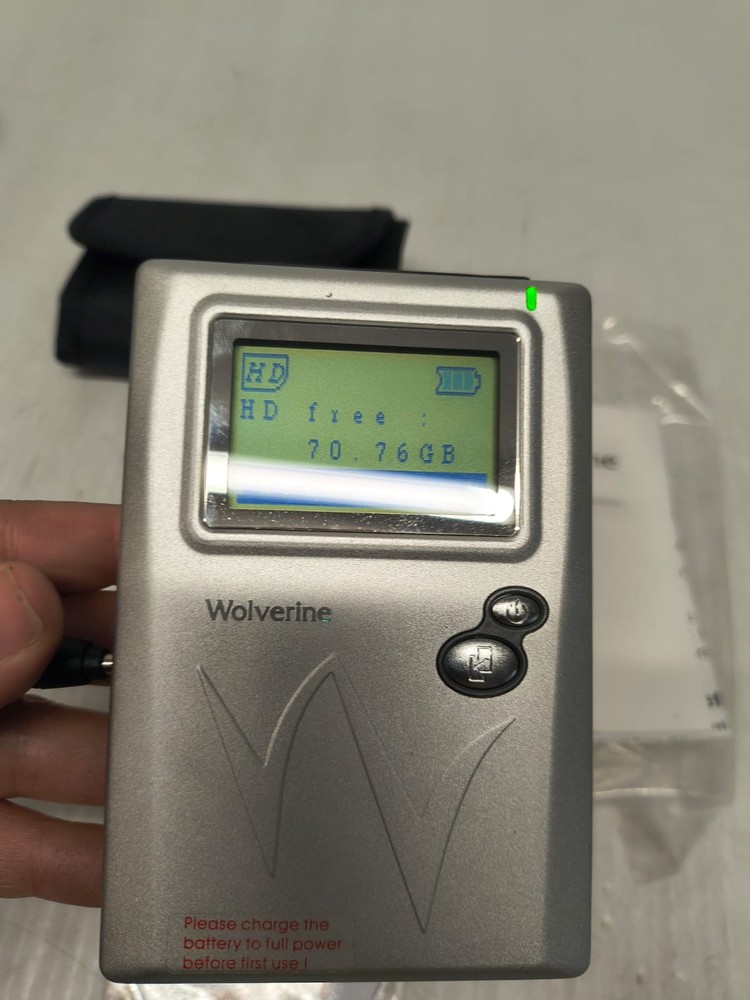 Wolverine Data 80GB FlashPac 7000 Series Portable Data Storage HDD Version