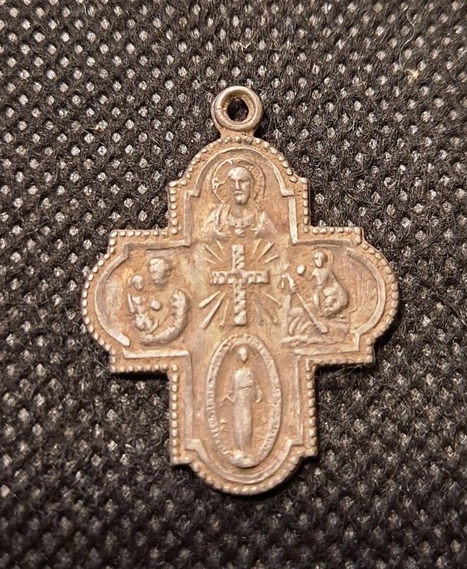 CROSS - ST. CHRISTOPHER - ST. JOSEPH TOKEN! e5751SDC2