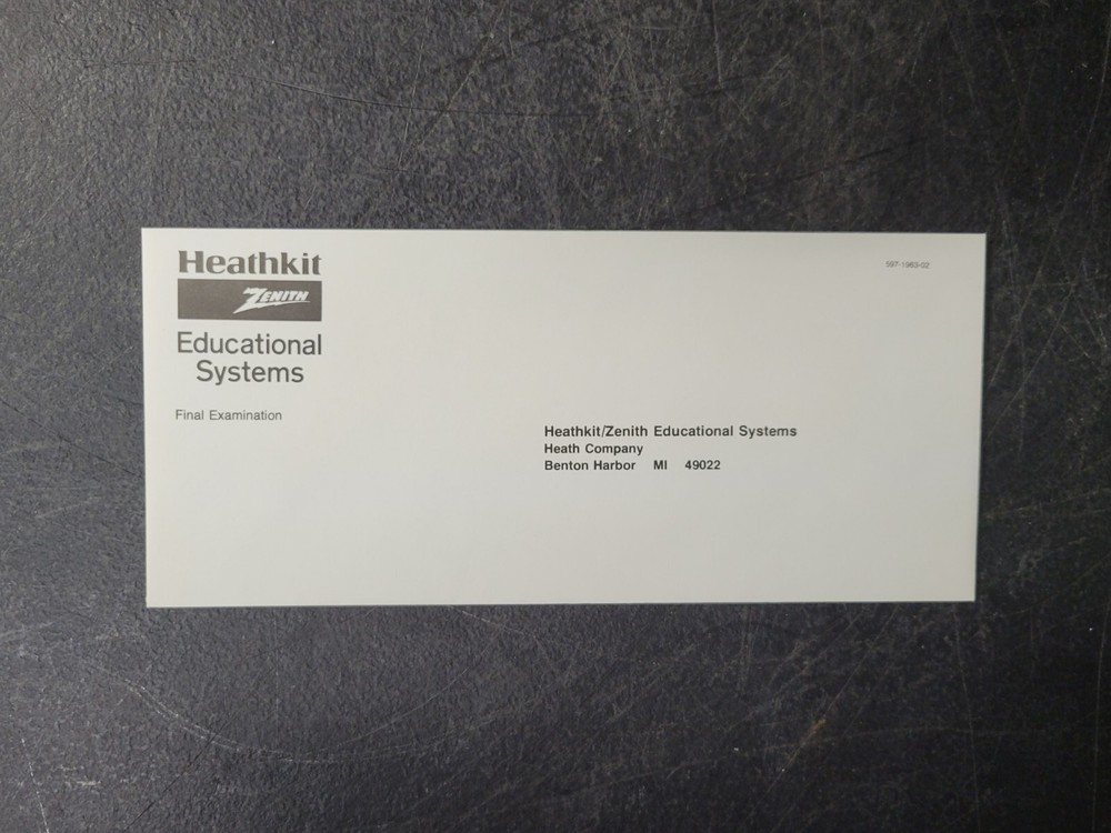 *RARE* HEATHKIT Educational Systems TEST EE-3101-A