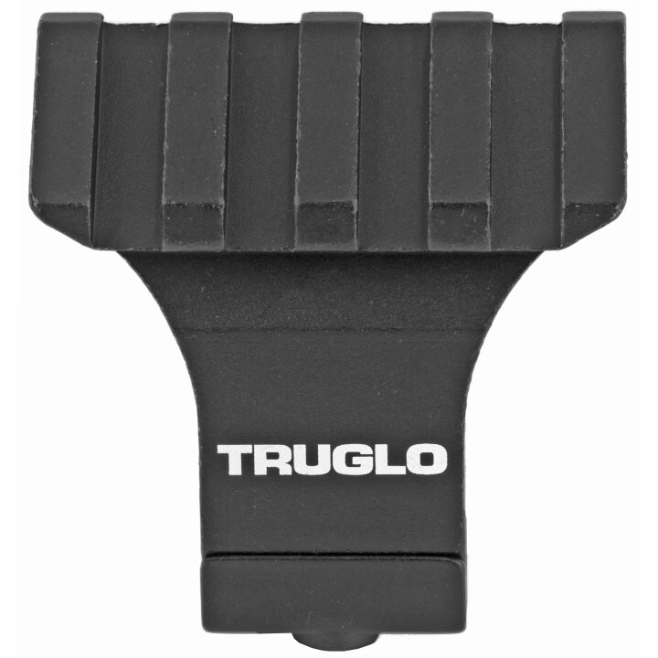 TRUGLO 45 Degree Offset Picatinny Riser Mount Adapter for red dot/ scope TG8975B