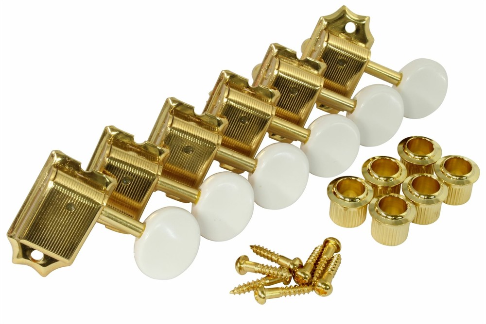 GOTOH SD91 6-inline with slotted posts Gold