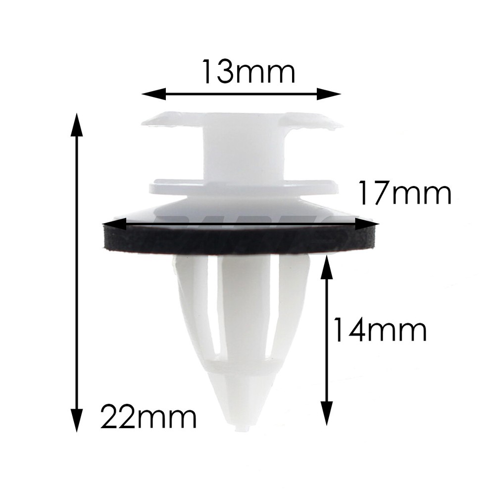 100pcs Door Panel Clips For BMW 3/5/7 Series E30 E34 E36 E38 E39 E46 X5 M3 M5 Z3