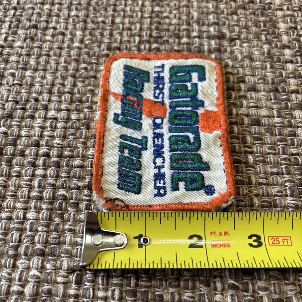 Vintage 80s Gatorade Racing Team Patch