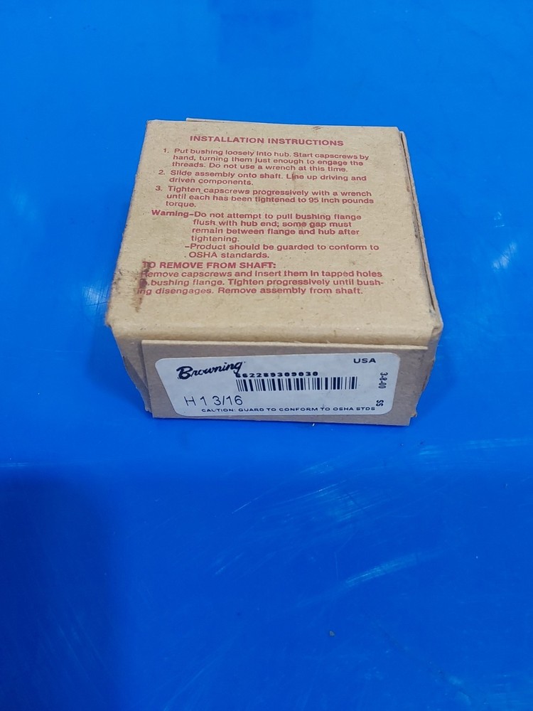 BROWNING H 1-3/16"  SPLIT TAPER BUSHING 1-3/16" Bore