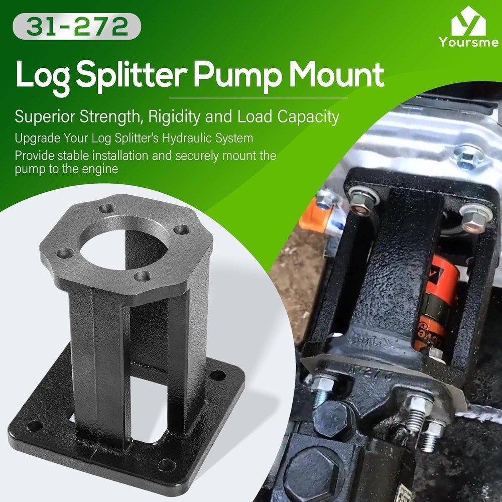 Log Splitter Pump Mount Bracket 8-15hp