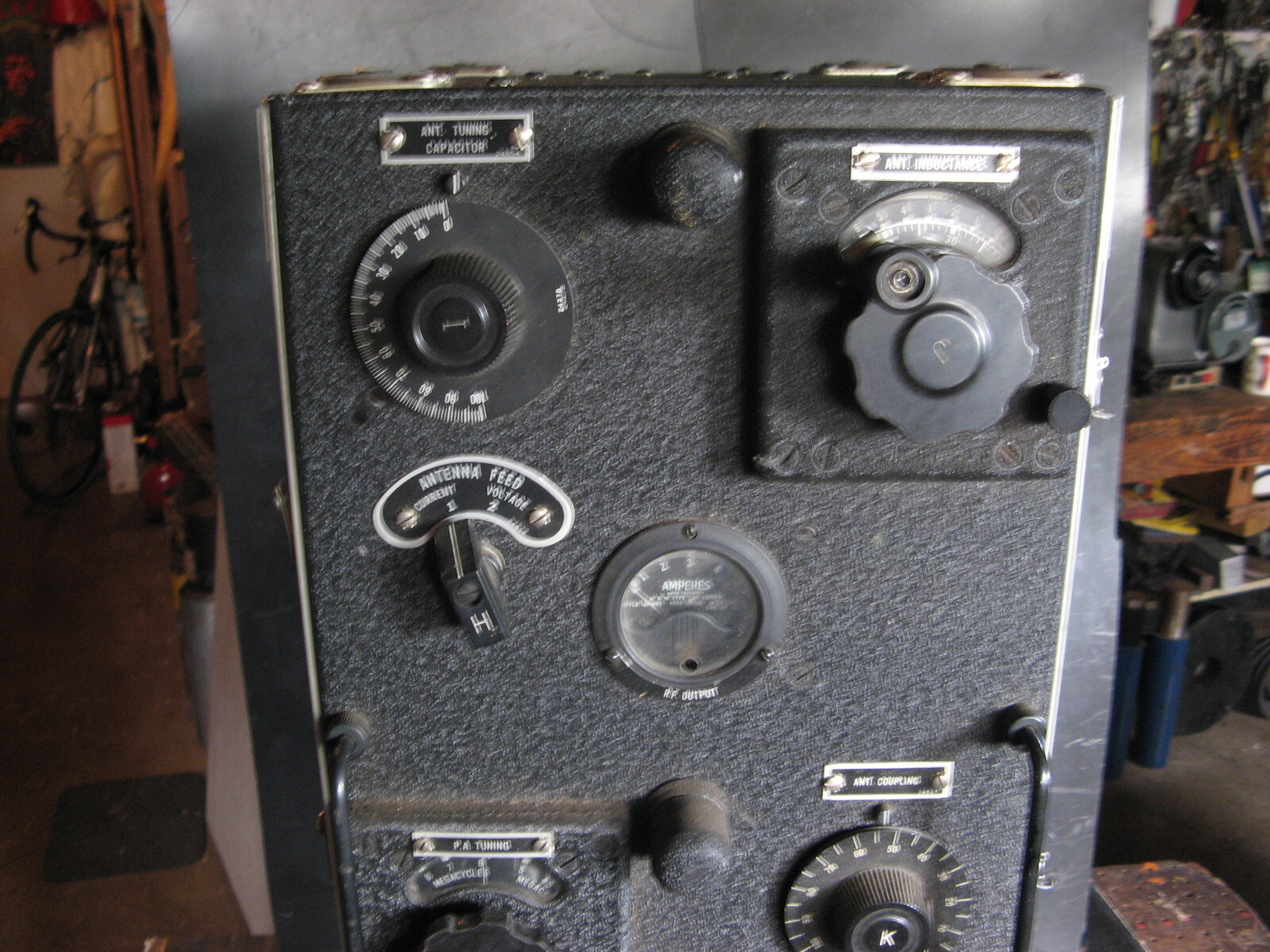 WWII WESTINGHOUSE TRW RADIO TRANSMITTER HF High Frequency CAY-52239 vintage USN