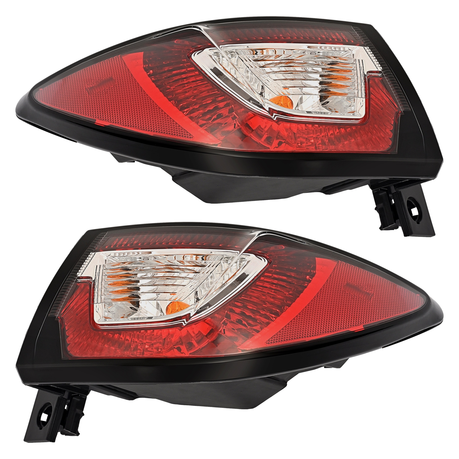 Red Tail Lights Lamps w/ Bulbs LH+RH For Chevy Traverse LS LT LTZ 2013-2017 DOT