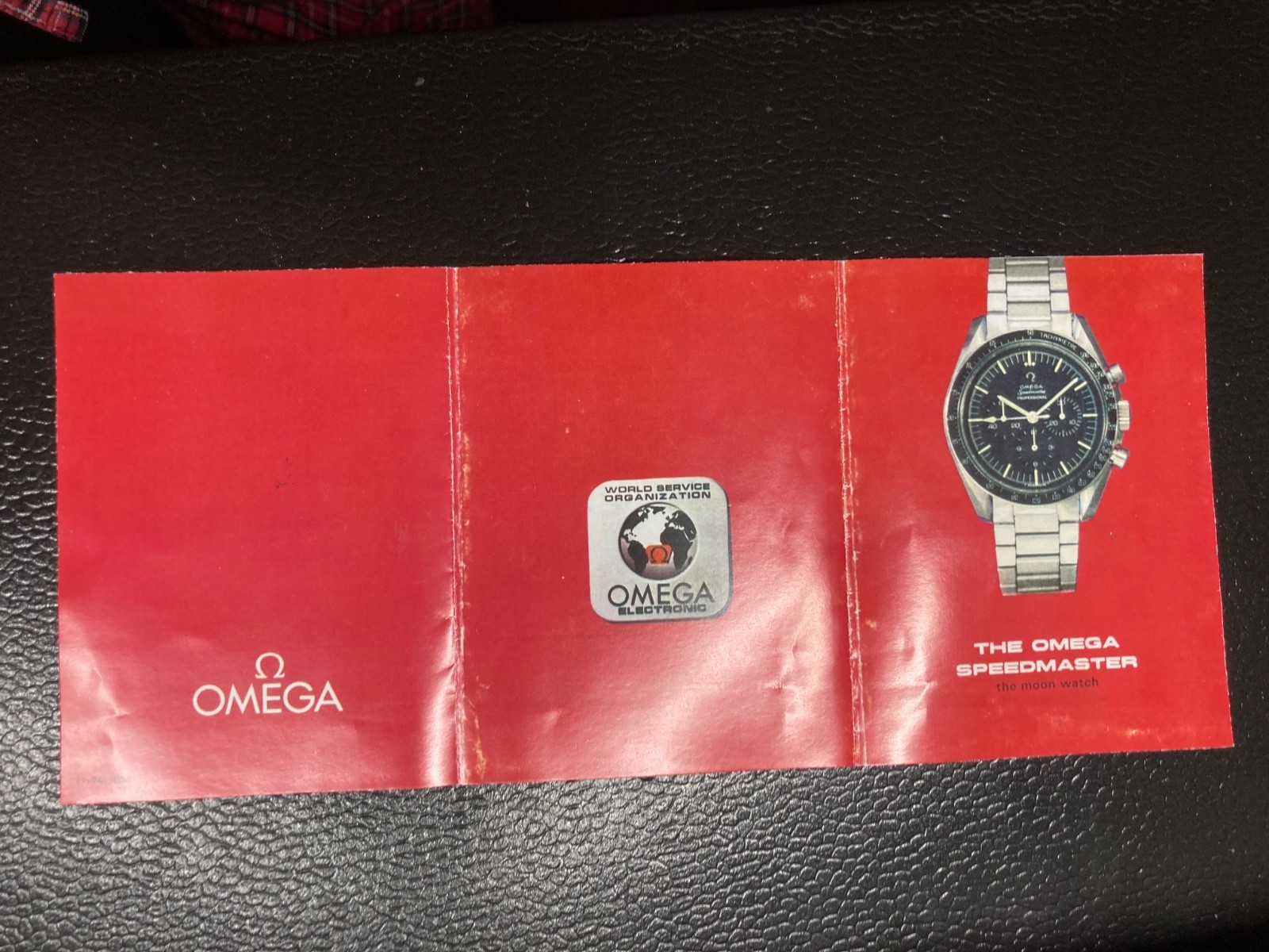 Omega Speedmaster Instructions / Booklet