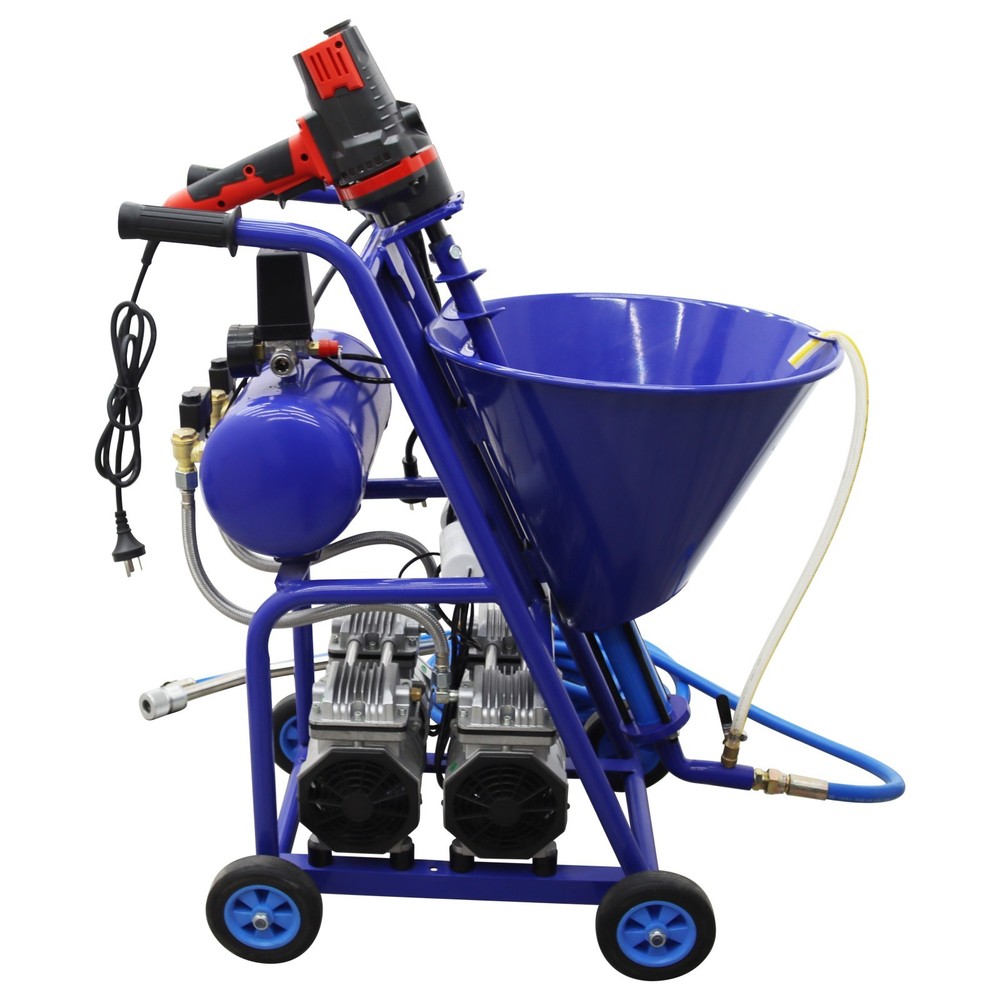 220V Putty Spraying Machine Multifunctional Spraying Machine with 13.2Gal Hopper