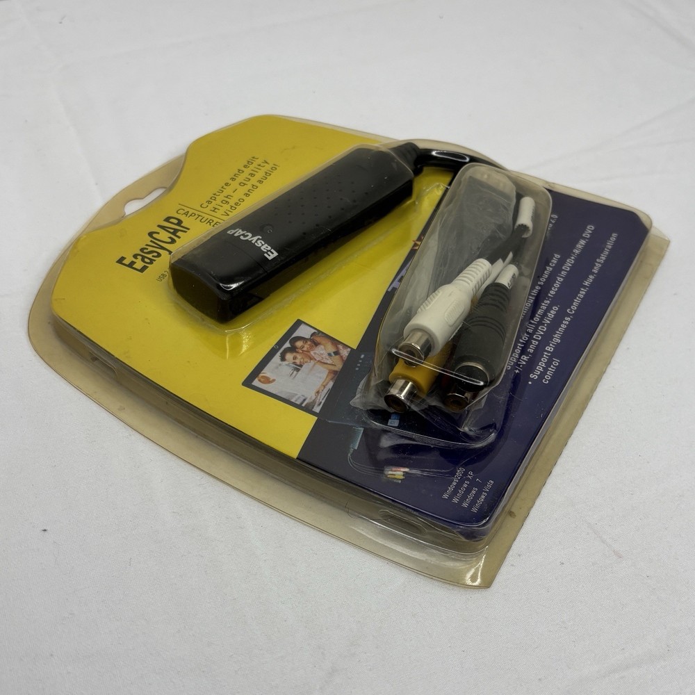 EasyCAP Capture USB 2.0 Video Adapter with Audio Model DC60