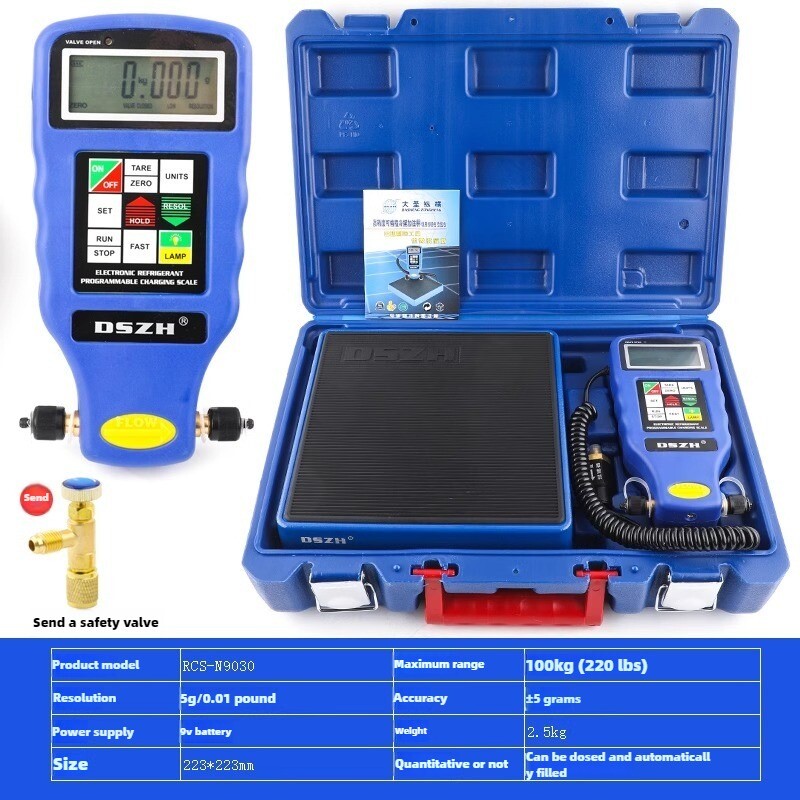 Refrigerant Electronic Scale N9030 High Precision Refrigerant Scale