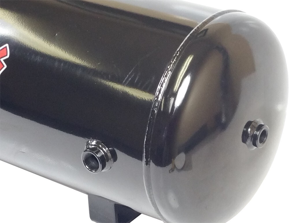 8 Gallon Steel Air Tank 9 Port Air Suspension Train Horn Air Ride Kit