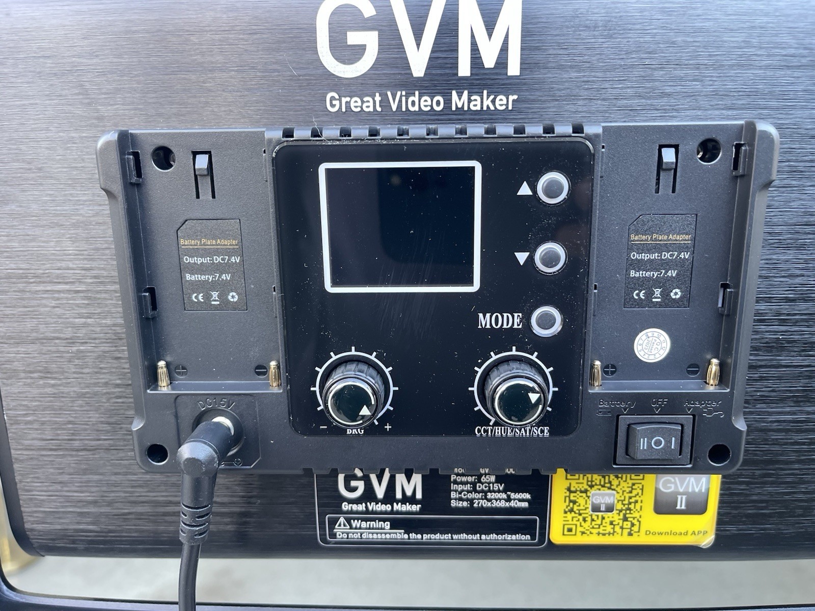 GVM 1300D RGB LED Video Light, 65W Video Lighting Kit with Bluetooth Control