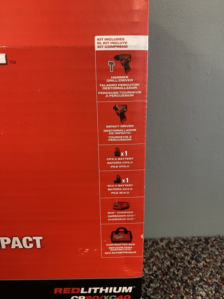 Milwaukee (3497-22) Impact Driver Combo Kit