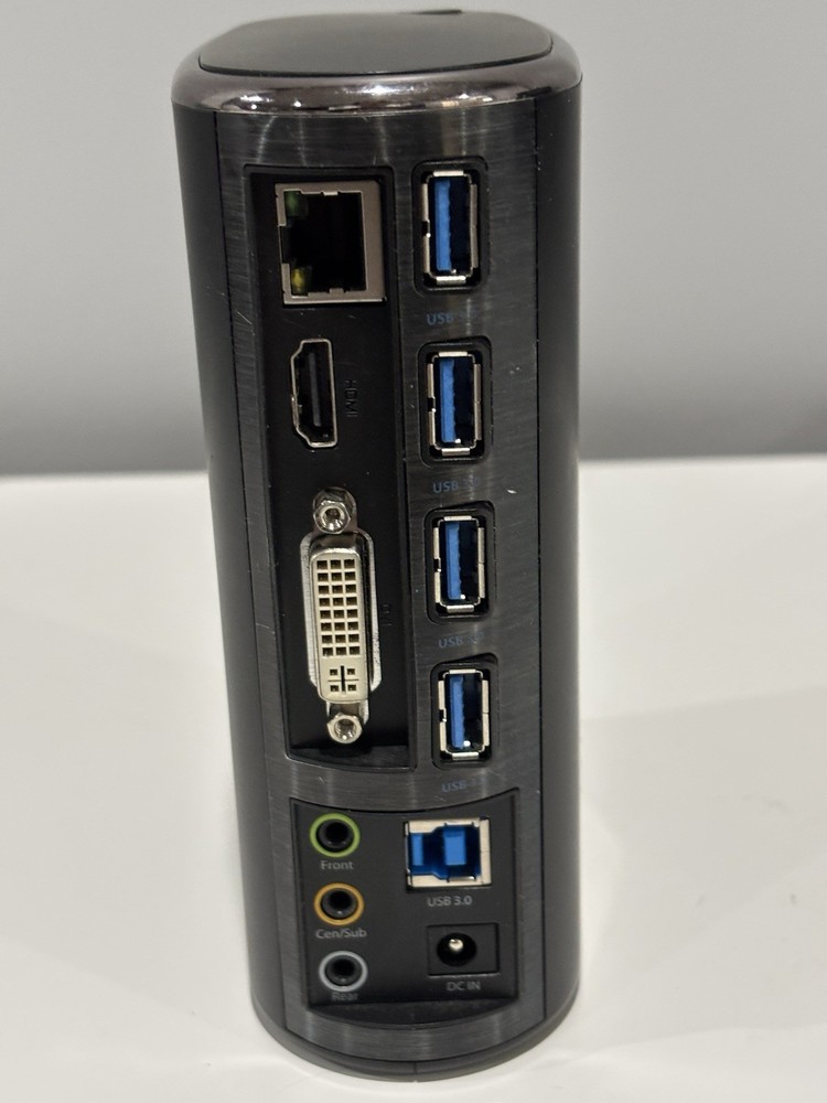 UNTESTED Mediasonic SmartDock Pro Docking Station HV1-U60D2L USB 3.0