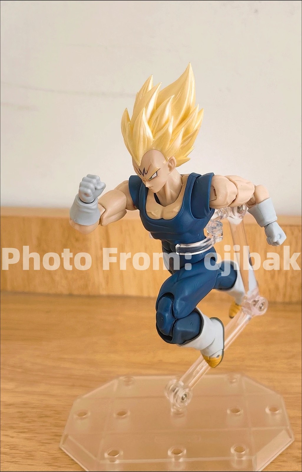 Black Hole & TK Toys Majin Vegeta Blue SOLEMN VALOR (Version A) Action Figure