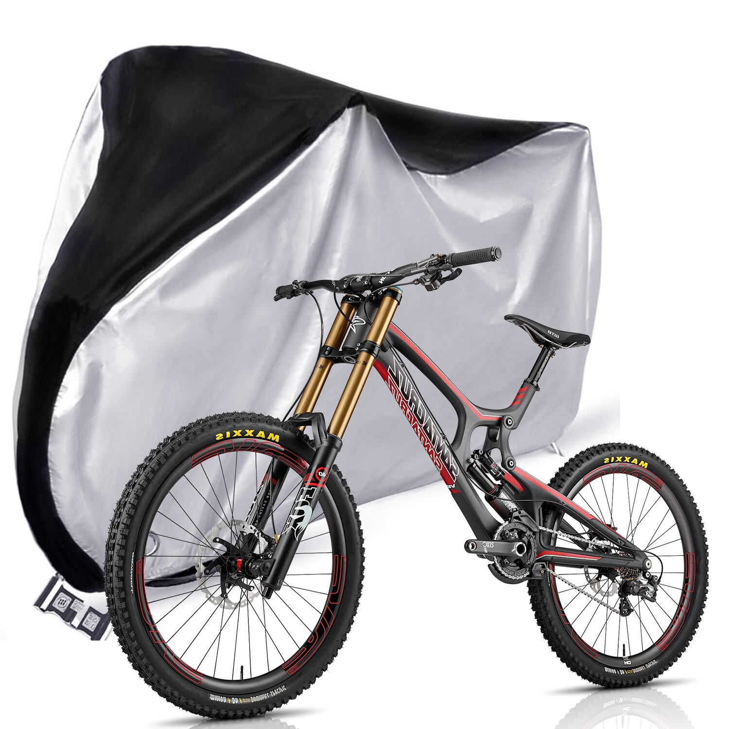 Waterproof Bicycle Cover Outdoor Rain Sun Snow Dustproof UV Protector For Bike
