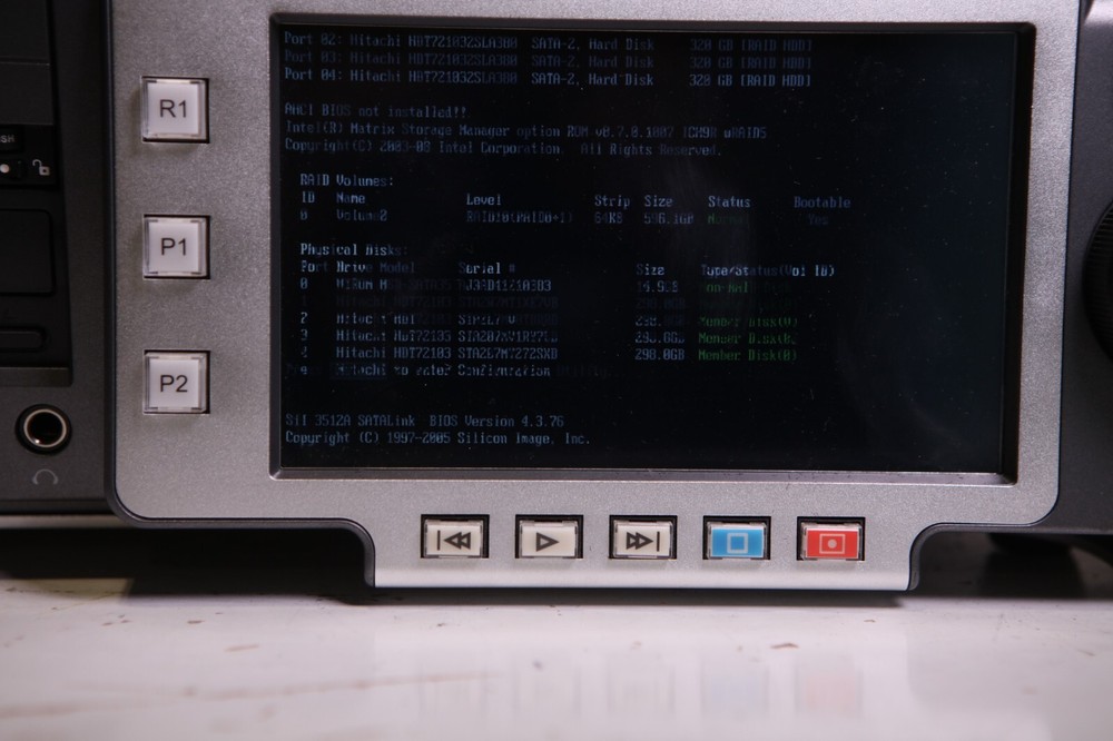 Grass Valley T2 iDDR2-HDD Intelligent Digital Disk Recorder