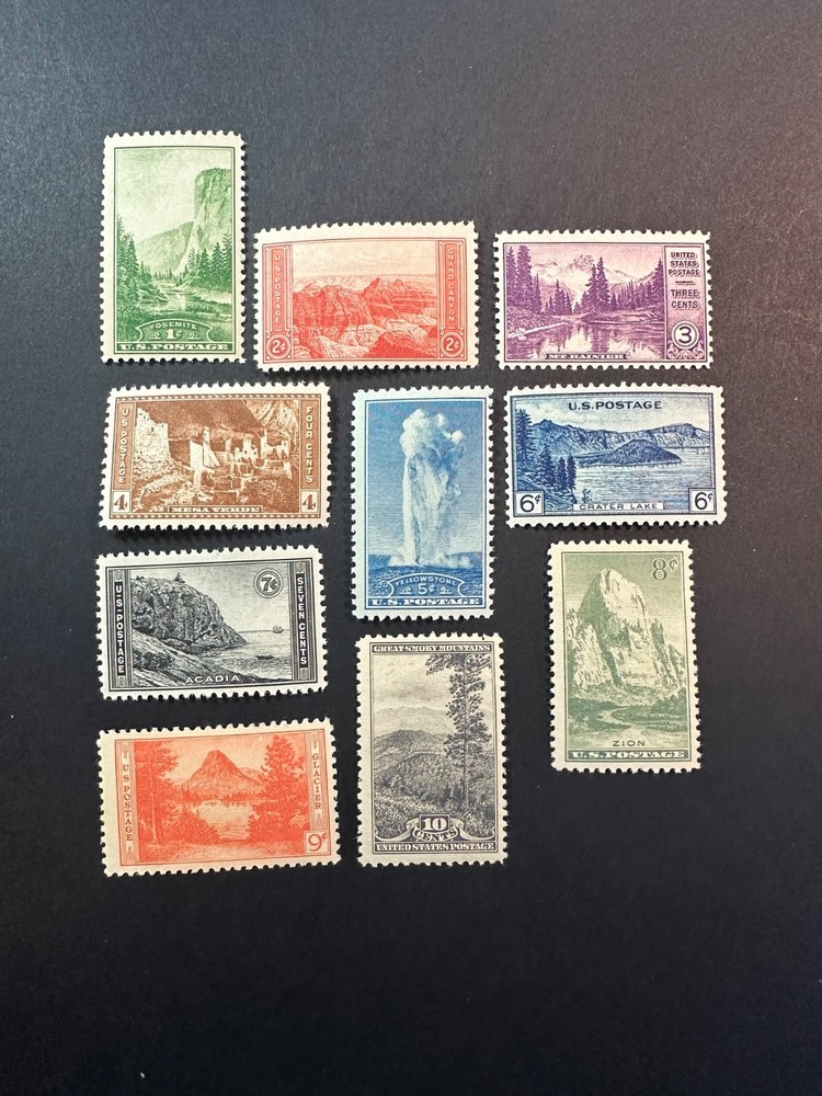 Scott # 740-49 MNH Nice! Nice 2024 Scott Cat. Value $ 15.95